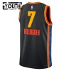 Dres Oklahoma City Thunder Chet Holmgren Nike 2024-25 City Edition Crno Swingman - Dječji